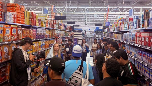 I went on Walmart’s last World Cup store tour. It was peak America.