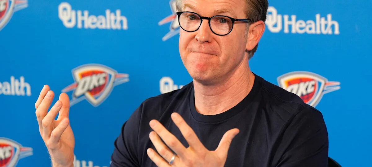 OKC Thunder back to having a vacant 15th standard roster spot