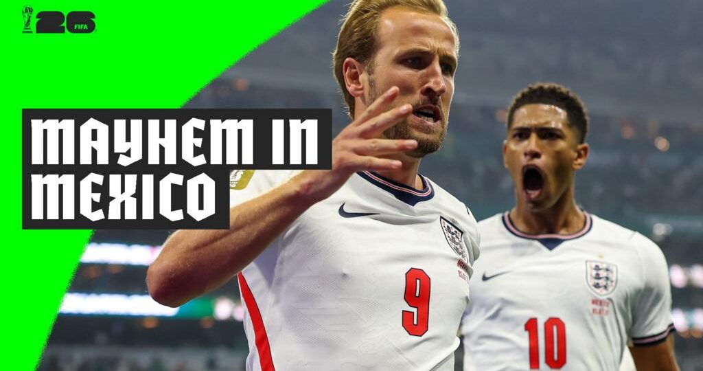 How England's epic night at the Azteca unfolded