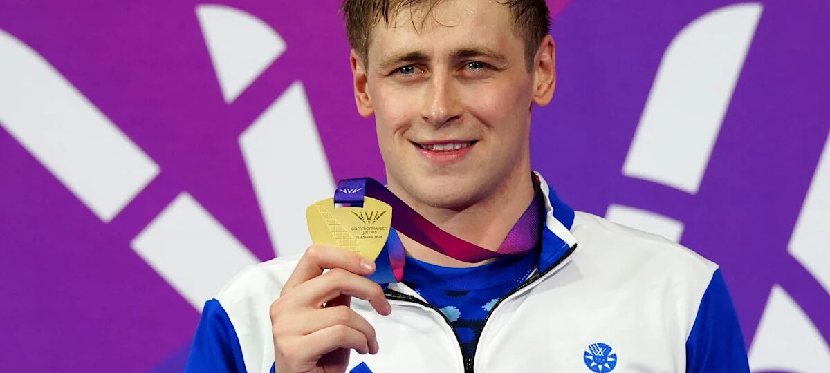 'Mariah Cleggy' channels Messi to swim to gold for Scotland