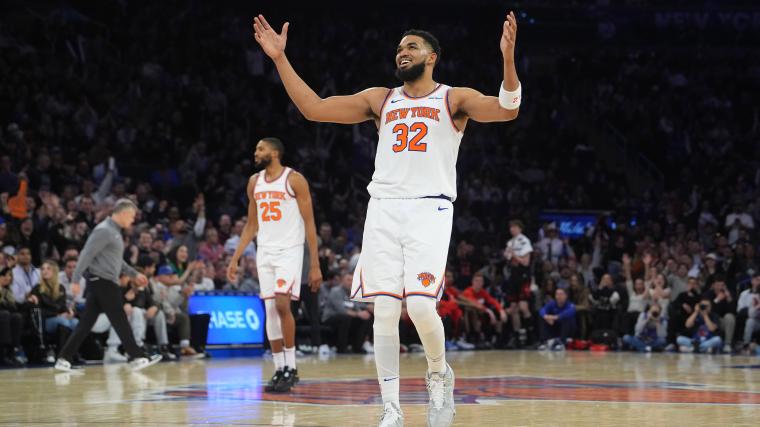 Karl-Anthony Towns finds it weird that Mitchell Robinson will be playing for the Celtics