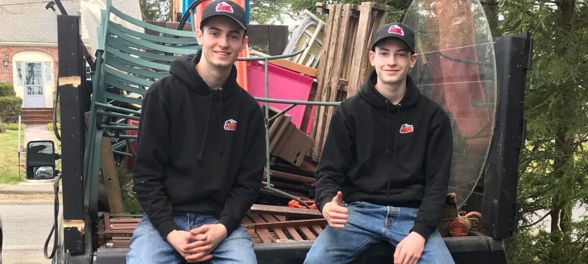 2 brothers started a junk-removal side hustle as teens with a $4,000 truck. Last year, they brought in about $3 million.