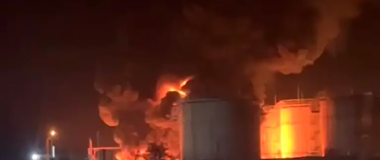 Ukraine sets Russian refinery ablaze in fresh deadly drone attack