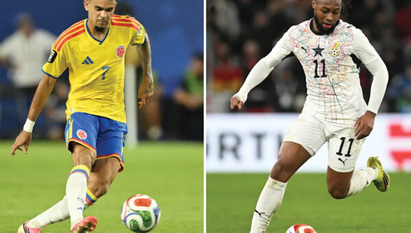 Colombia and Ghana name starting XI for Round of 32 clash