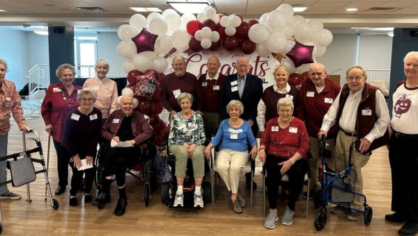 I live in a senior living facility with more than 50 high school friends. It feels like a reunion every day.