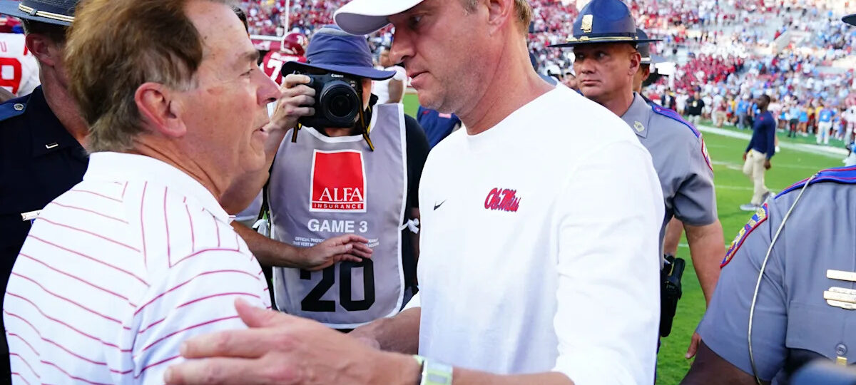 Nick Saban reveals how LSU football and Lane Kiffin can contend