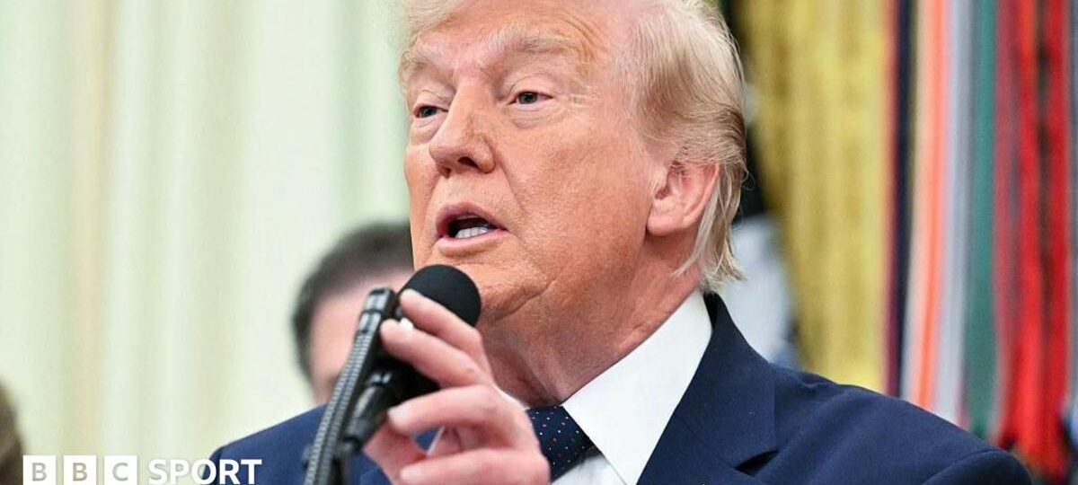 Trump confirms he asked Fifa boss for review of US striker's ban