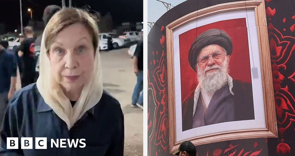 Watch: Lyse Doucet in Tehran as huge funeral for Iran's former supreme leader takes place