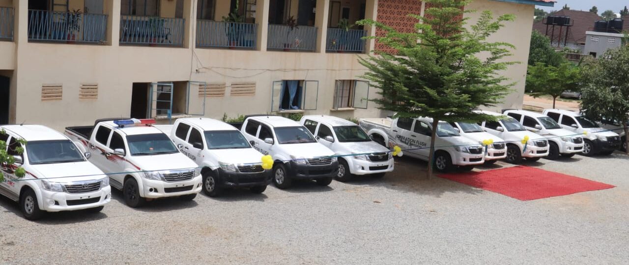 Insecurity: Bago launches 218-man anti-crime squad, commissions 12 police patrol vehicles in Niger
