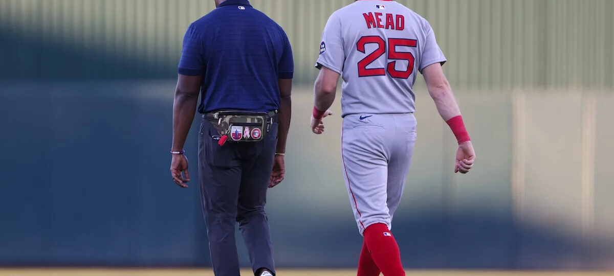 Red Sox’ Curtis Mead will avoid surgery, so a return this season remains in play