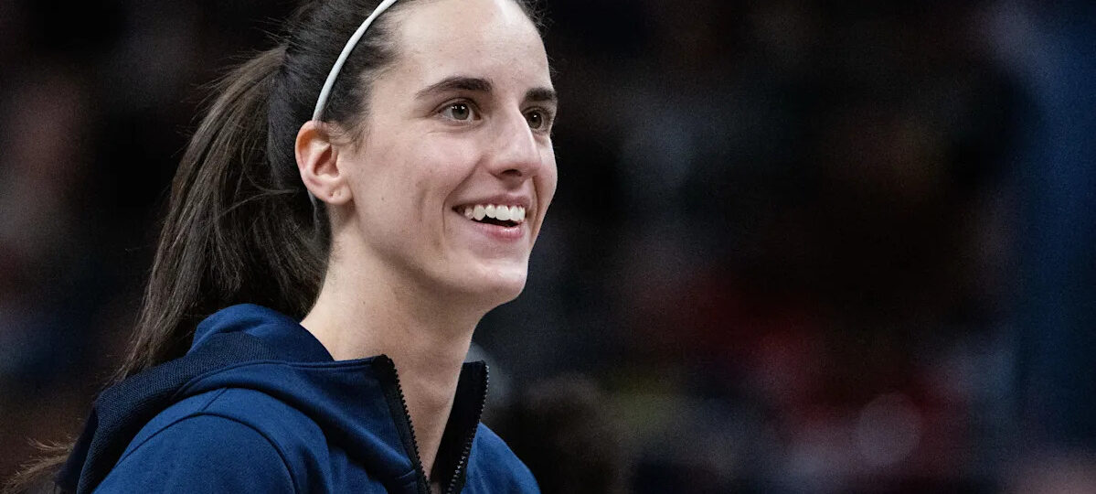 Caitlin Clark debuts white Nike Caitlin 1 colorway vs. Valkyries