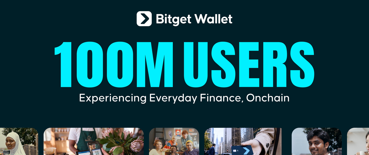 Bitget Wallet surpasses 100 million users as daily spending outpaces trading activity
