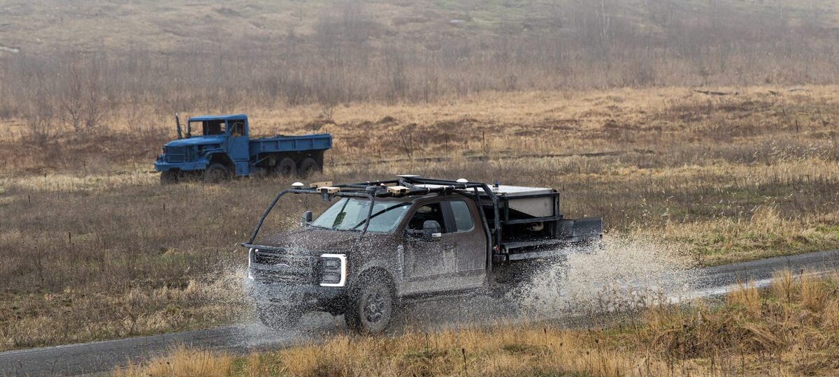 The US Army is exploring robotic F-250 pickups. The company behind them sees future mine hunters and breachers.