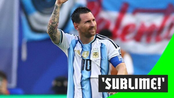 ‘Sensational’ Messi finish gives Argentina the lead