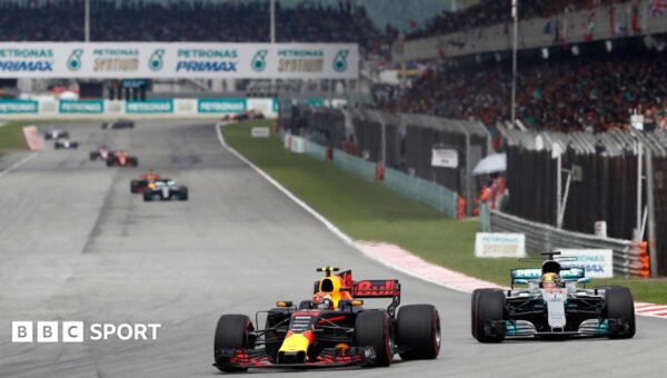 Malaysia set to host F1 race in October