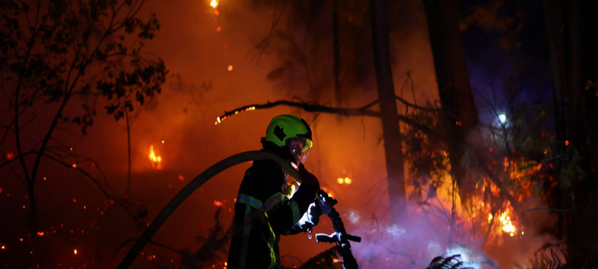 France battles fire 'whirlwinds' as another 55,000 evacuated