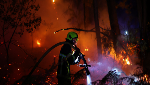 France battles fire 'whirlwinds' as another 55,000 evacuated