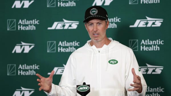 Jets general manager Darren Mougey is excited about WR Adonai Mitchell