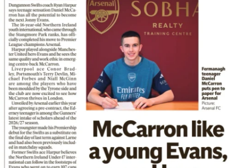 Coach backs new Arsenal signing to shine as move is confirmed