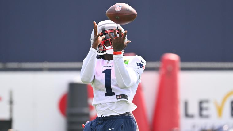 Potential of A.J. Brown-Drake Maye Connection on Full Display at Patriots' Practice