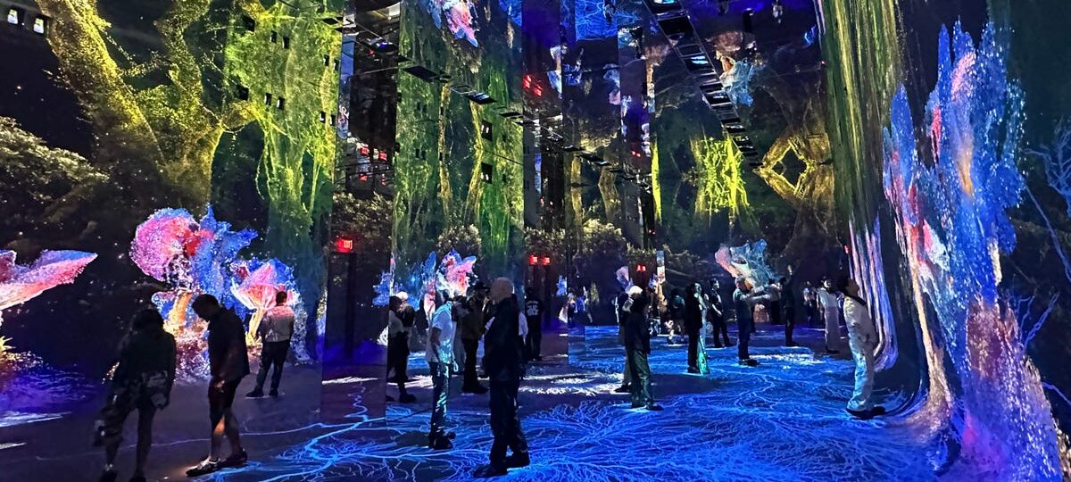 I visited the 'world's first' AI art museum. It was dazzling, strange, and more thought-provoking than I expected.