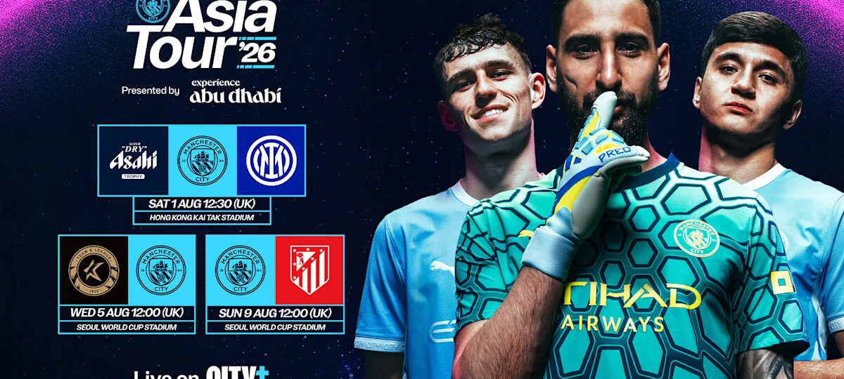 Join us for Pitchside and Matchday Live shows on Asia Tour 2026
