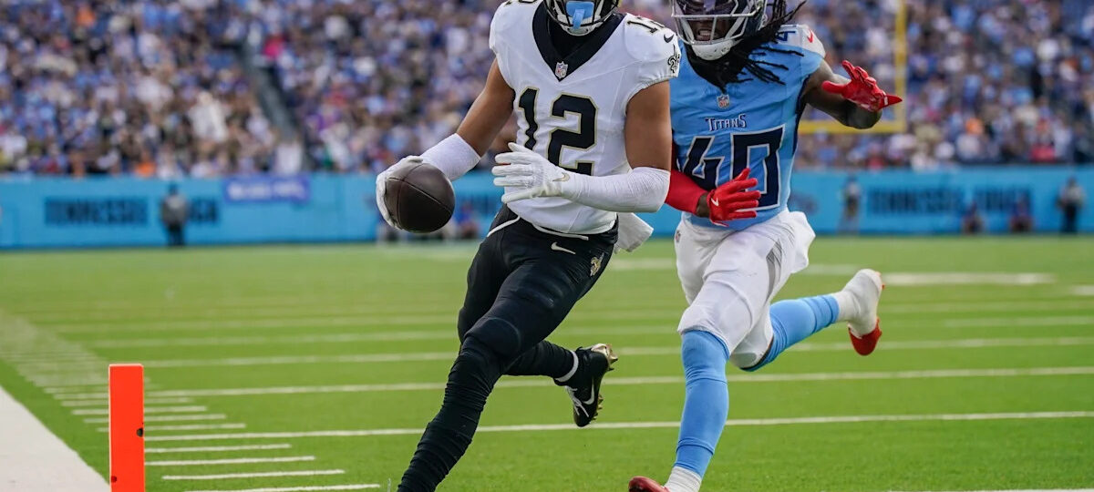 Saints WR Chris Olave ranked No. 64 on NFL’s Top 100 list