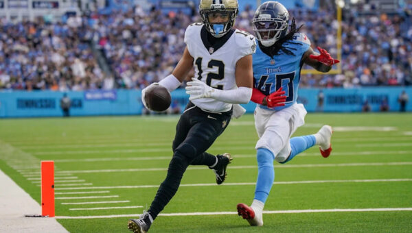 Saints WR Chris Olave ranked No. 64 on NFL’s Top 100 list