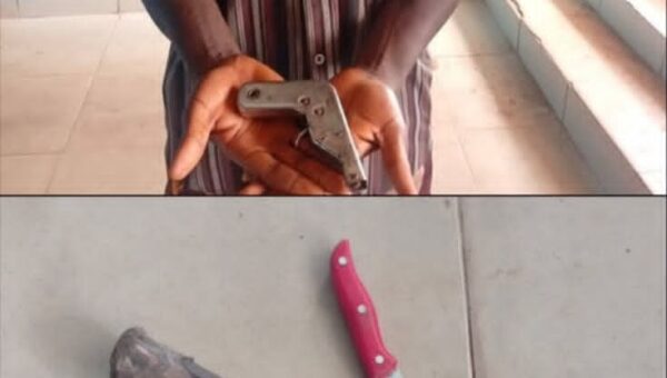 Police arrest youth for allegedly robbing villagers with fake gun