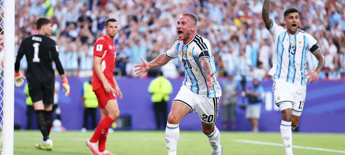 Who scored for Argentina? See Alexis Mac Allister goal vs. Switzerland at World Cup