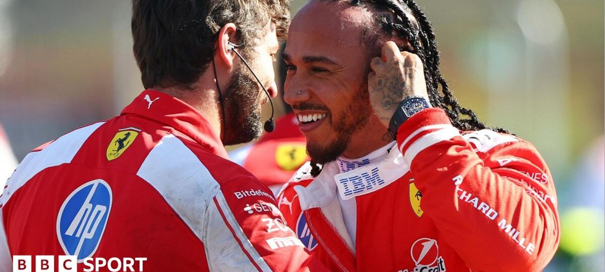 Hamilton takes pole for Silverstone sprint race