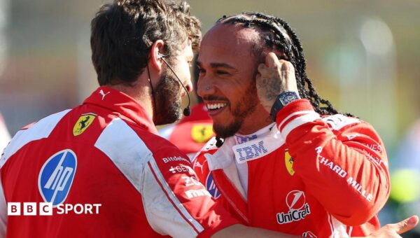 Hamilton takes pole for Silverstone sprint race