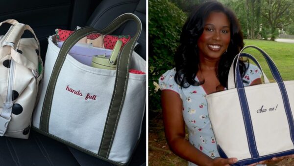 Women in the workplace are putting a new twist on L.L.Bean's famous tote bags