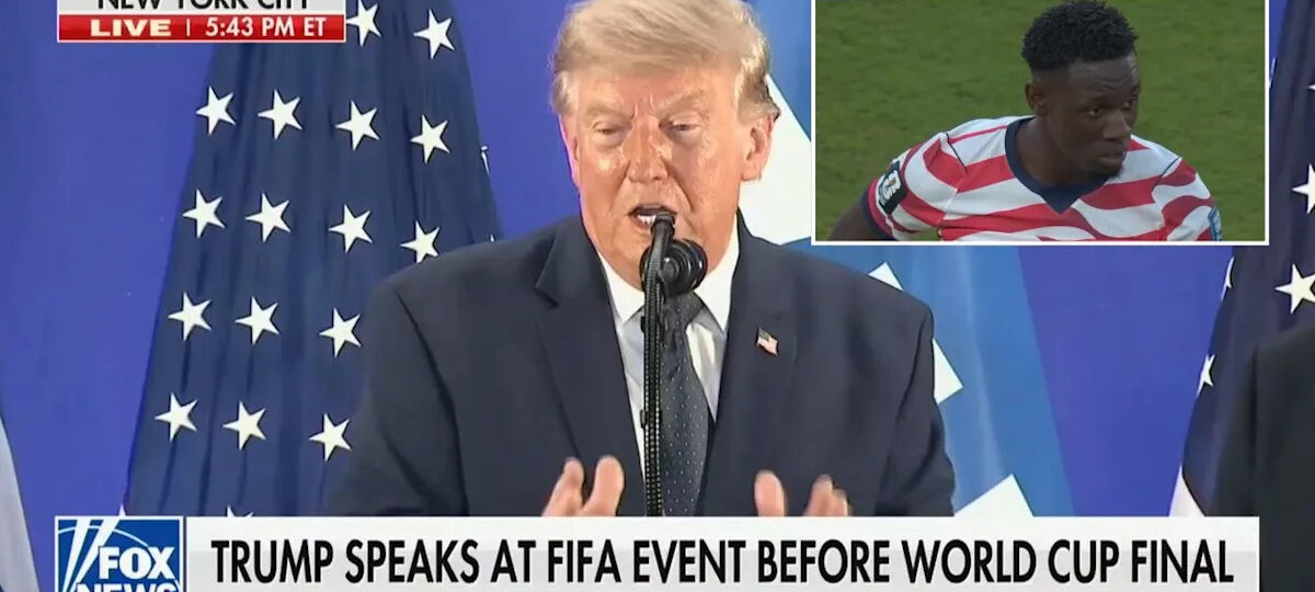 Trump Praises FIFA Boss for Canceling Controversial Balogun Red Card: ‘Great Decision!’