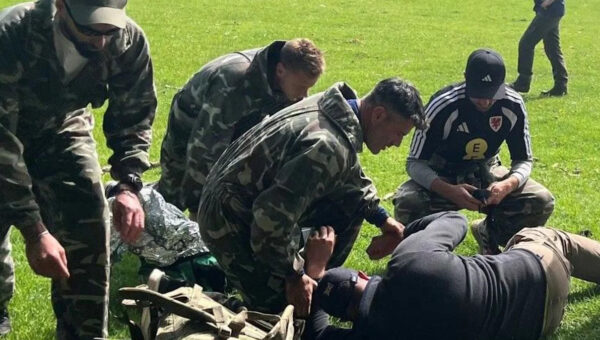 Bombs, blood, ambushes – football coaching with the army
