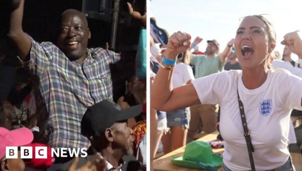 Watch: Fans react to tense World Cup game