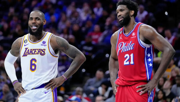 76ers celebrate James' arrival with coronation photo fit for basketball's King