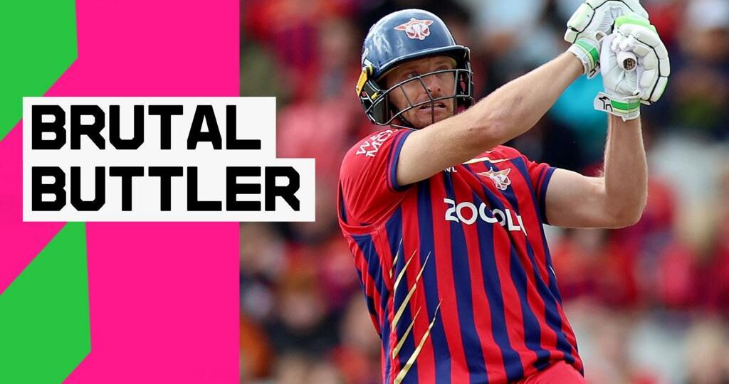 Raining sixes - Buttler goes big against Birmingham Phoenix