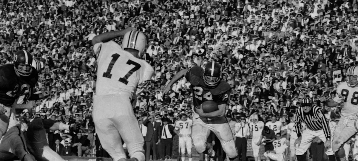 Iron Bowl game photos from the 1960s and 1970s archives