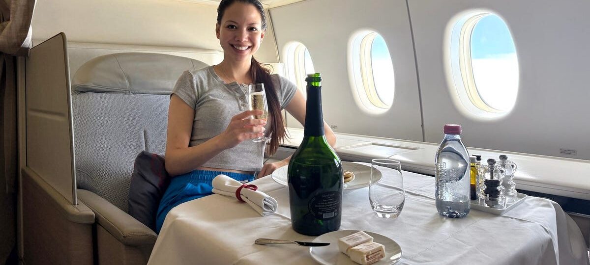 I spent 10 hours in Air France’s most exclusive first class. My flight was so good I felt like I was on a private plane.