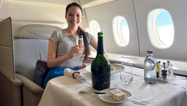 I spent 10 hours in Air France’s most exclusive first class. My flight was so good I felt like I was on a private plane.