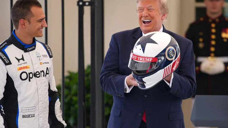 IndyCar Stars Join President Trump At White House Ahead Of Freedom 250