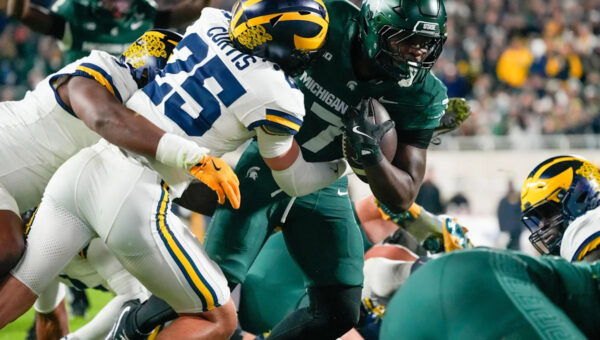 MSU football's Pat Fitzgerald talks importance of UM rivalry game, 'just means more'