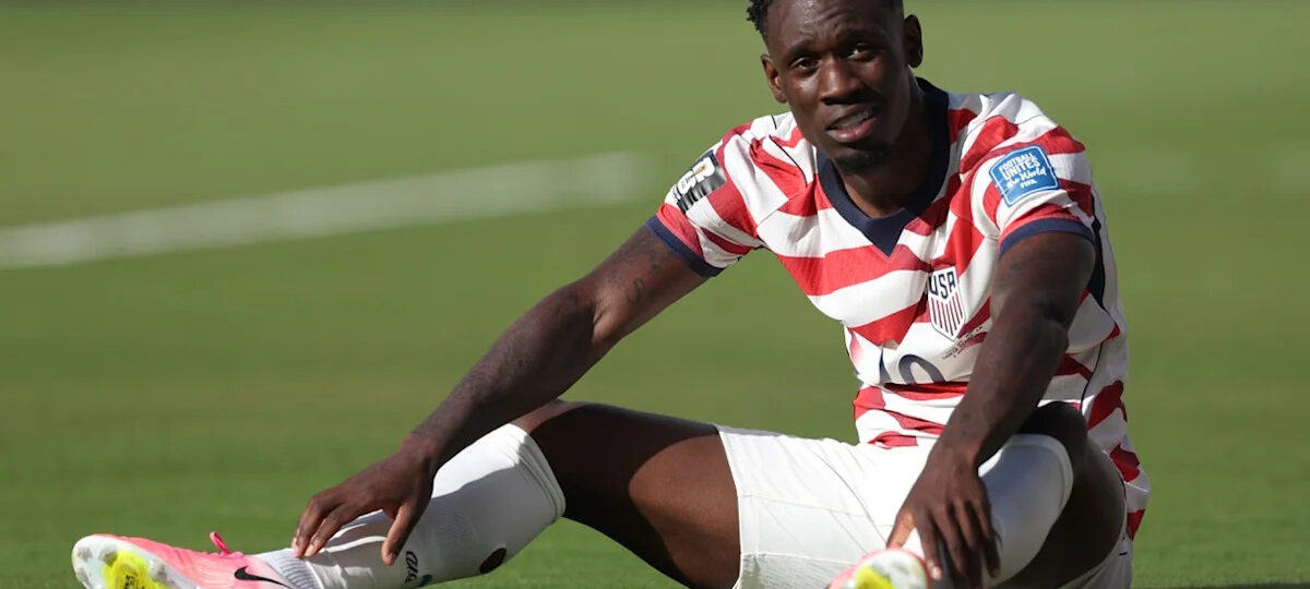USA star Balogun speaks out on controversial red card