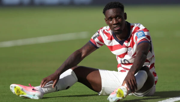 USA star Balogun speaks out on controversial red card