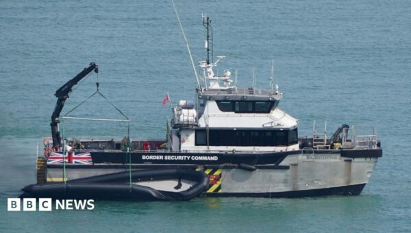 Teen charged over record crossing on ‘mega dinghy’