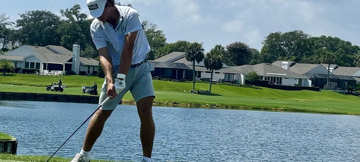 Ambrose Kinnare rallies from double bogey for two-shot lead in JAGA Amateur