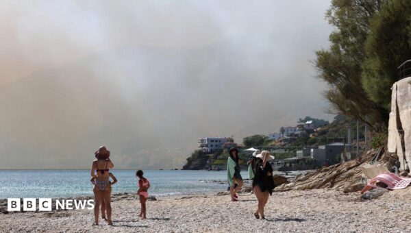Thousands evacuated in Crete as European wildfires continue to rage