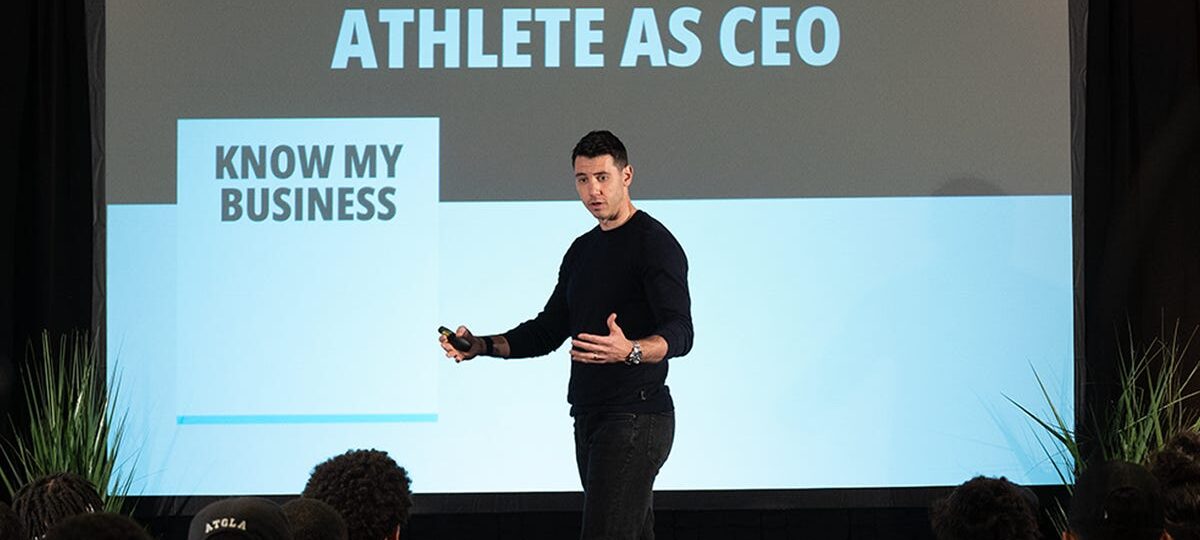 Meet the JPMorgan wealth planner in your college team's locker room