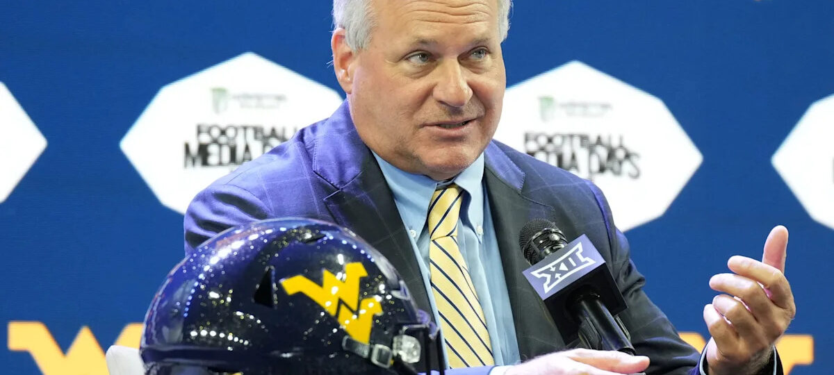 West Virginia coach Rich Rodriguez wants to save college football. Here’s his pitch: